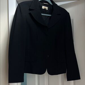 Talbots Elegant Black Women's Blazer, size 6